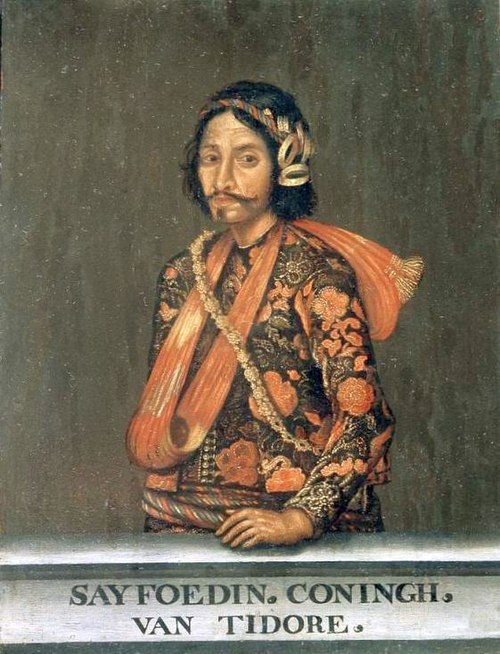 Portrait of Sultan Saifuddin of Tidore (r. 1657-1689)., 1650, 