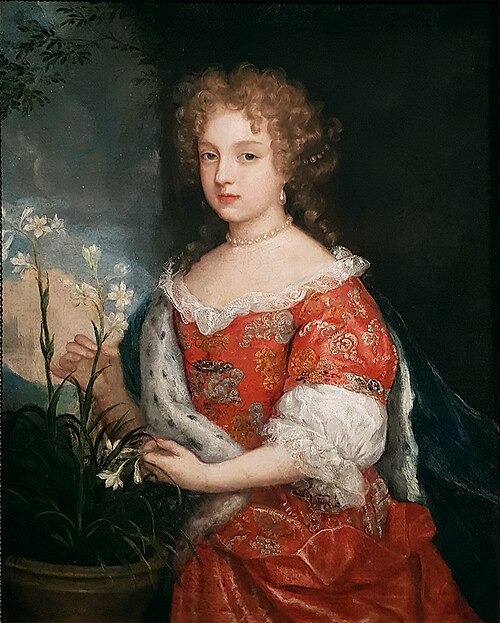 Portrait de Ludwika Karolina Radziwiłł., 1681, 