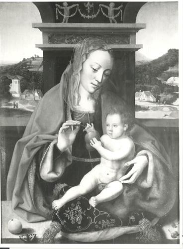 Maria met kind, 1549, 