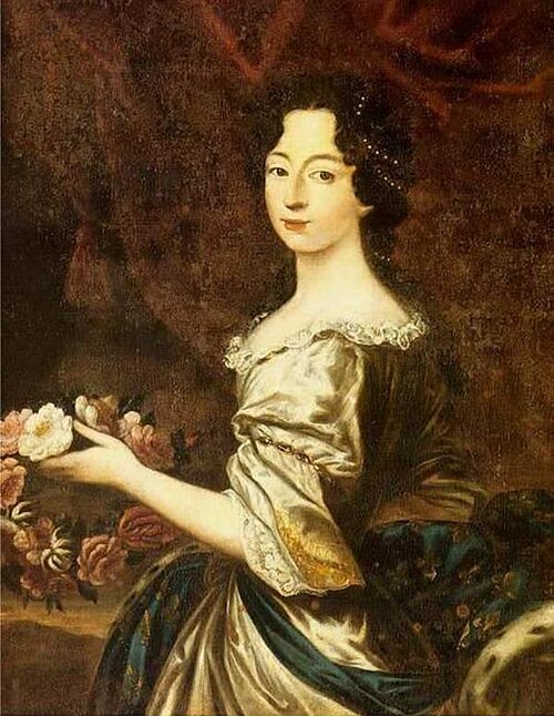 Porträt der Anna Maria d'Orléans, , 