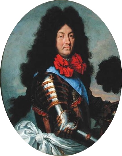 Porträt des Louis XIV of France (1638-1715), 1684, 