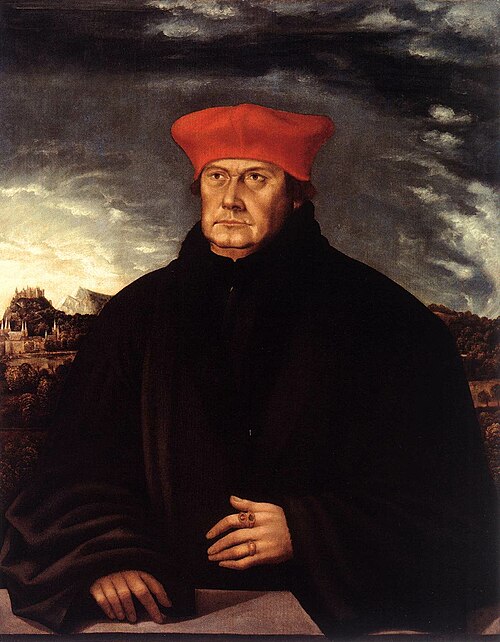 Kardinal Matthäus Lang von Wellenburg, 1529, 