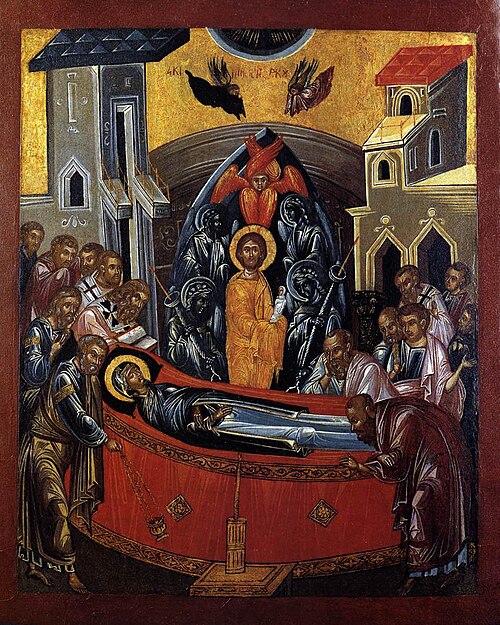 The Dormition of the Mother of God, 1590, 