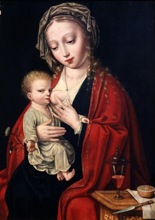 Mary and child, 1524, 