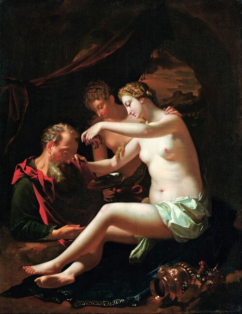 Loth et ses filles., 1694, 