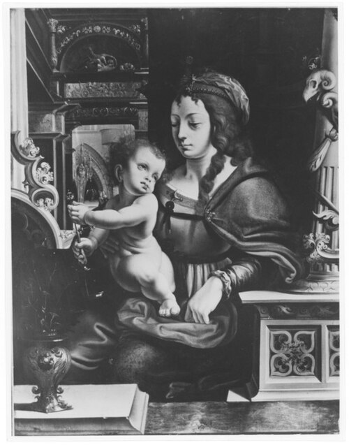 Virgin with Child, 1537, 