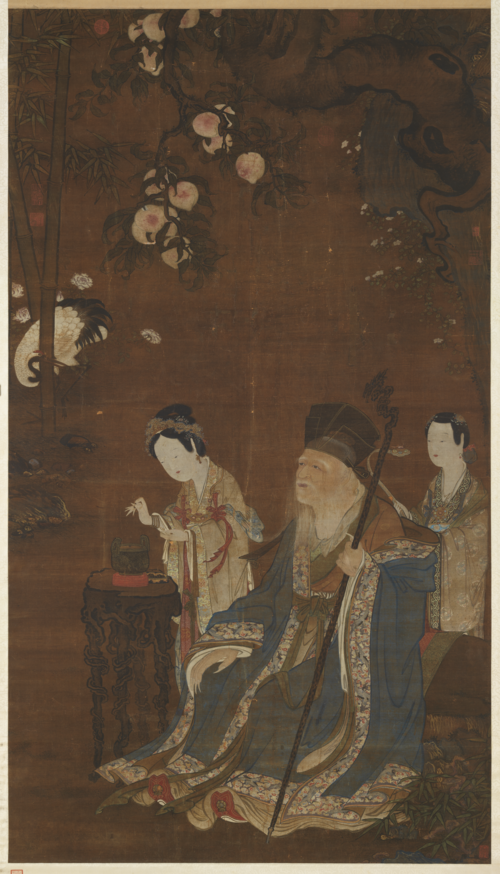 The Immortal Chang Kuo-lao at Repose, , 