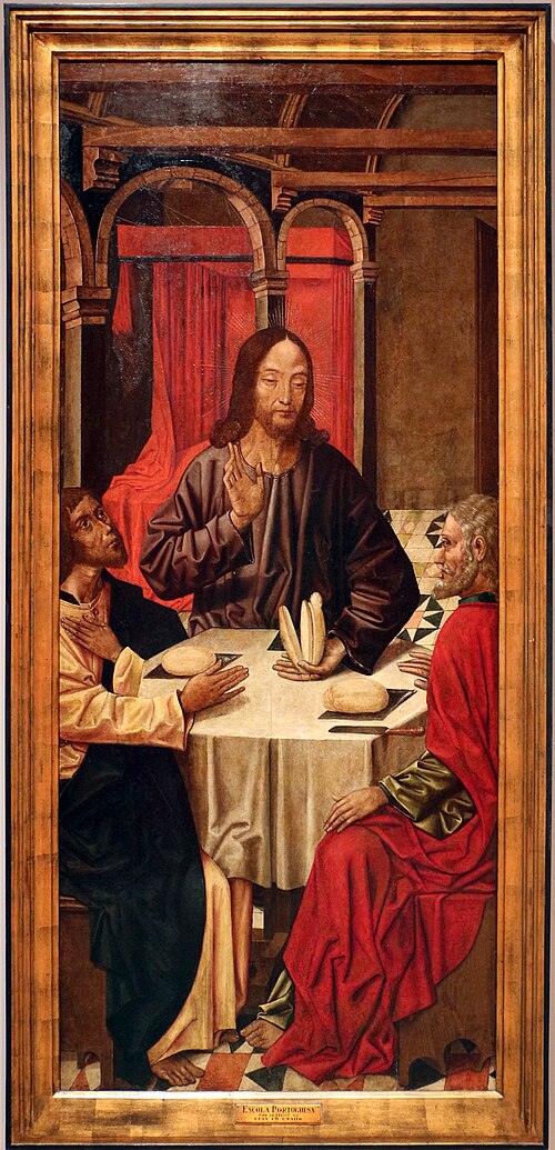 Supper at Emmaus, 1475, 