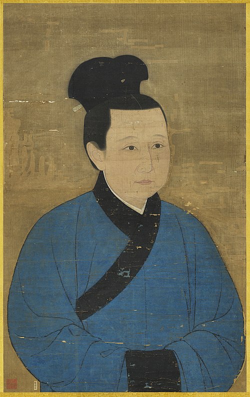 宋哲宗后坐像　軸, , 