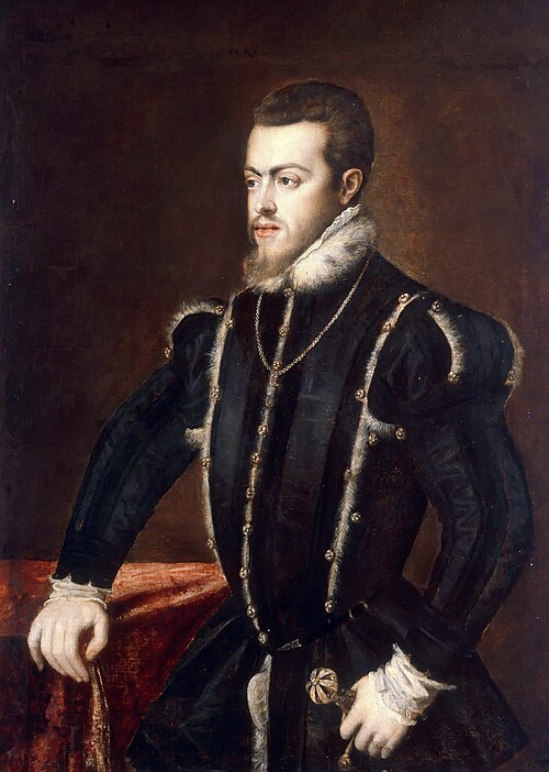 Portrait of Philip II of Spain, 1553, 