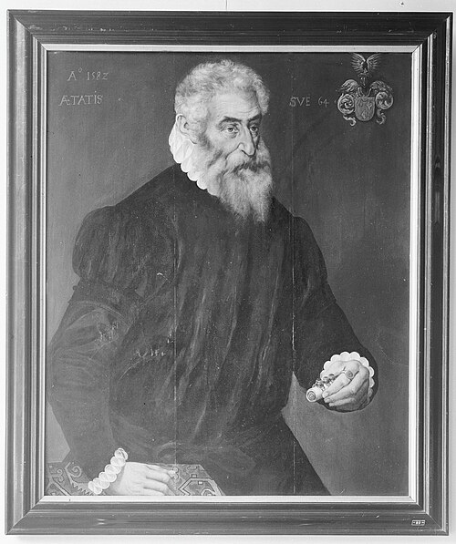 Portrait of François Messingh (1518-?), 1582, 
