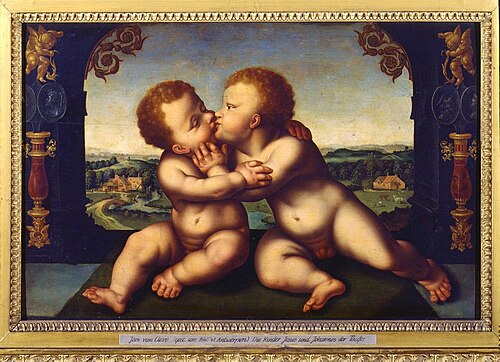 Christ and John the Baptist as children, 1527, 