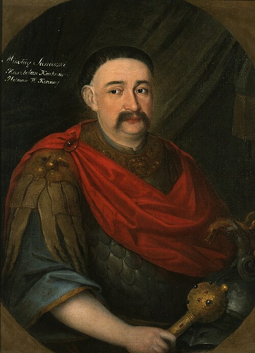 Portrait d'hetman Mikołaj Sieniawski., 1702, 