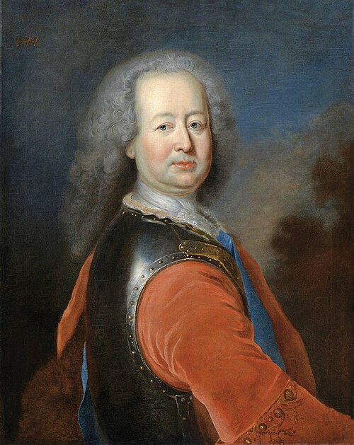 Portret Jakuba Henryka Flemminga (1667–1728), 1718, 