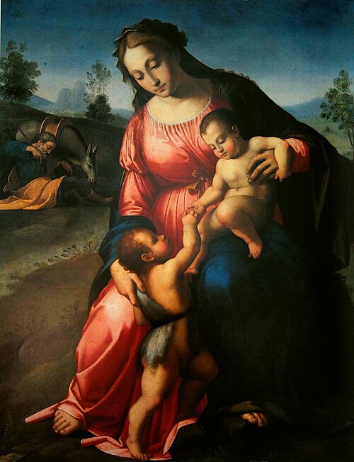Holy Family with St. John., 1750, 