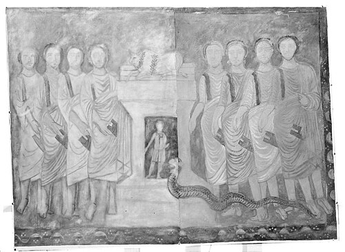 Dura-Europos archival photograph, YUAG Negative number y124, , 