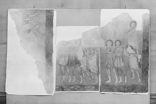 Dura-Europos archival photograph, YUAG Negative number y129, 1936, 
