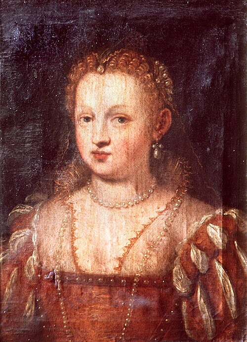 Portrait of a young woman, 1594, 