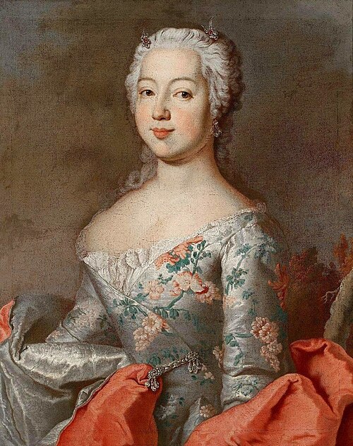 Portrait of Antonina Radziwiłł née Miączyńska, 1750, 