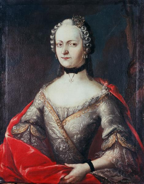 Portret Urszuli z Potockich Wielopolskiej, 1750, 