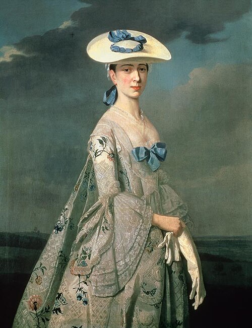 Portrait of Eleanor Frances Dixie, daughter of Wolstan Dixie, 4th Baronet, , 