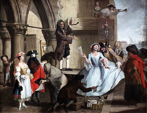 Jugglers before the Doge's Palace, 1755, 