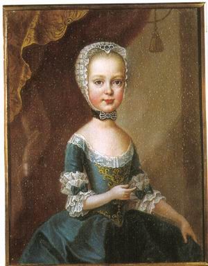 Portrait of Archduchess Maria Theresa of Austria (1762–1770), 1770, 