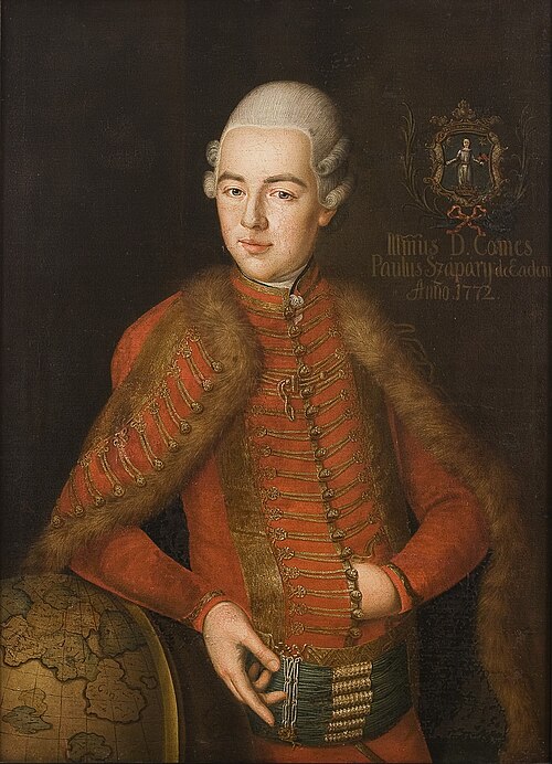 Portret grofa Paula Szaparyja, 1772, 
