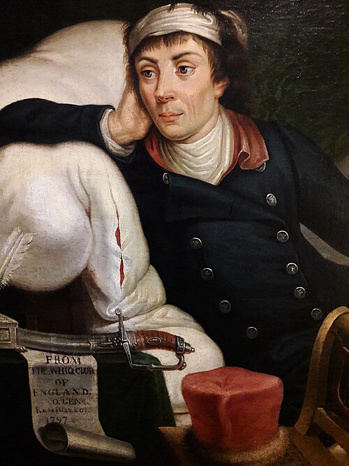 Tadeusz Kościuszko convalescent pendant son séjour à Londres., 1818, 