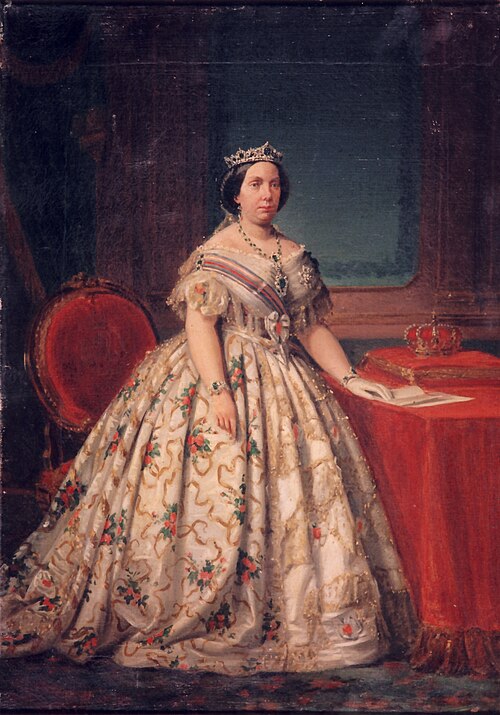 Retrato de Isabel II, 1850, 