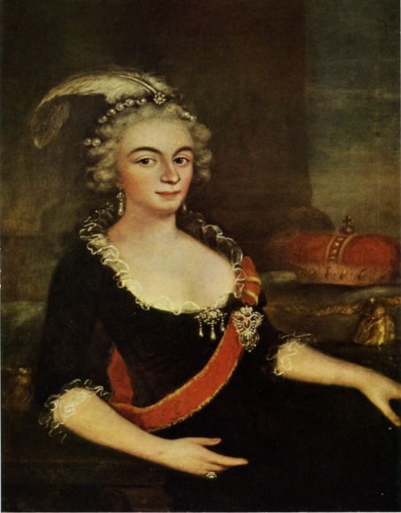 Porträt der Friederike von Bretzenheim, 1789, 