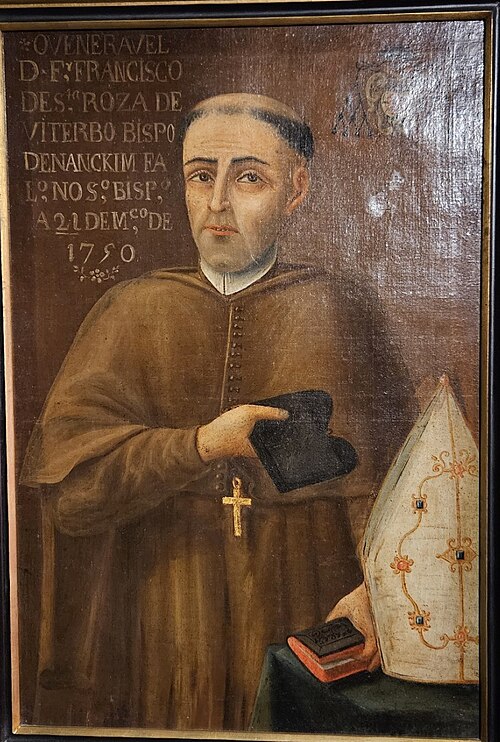 Retrato de D. Frei Francisco de Santa Rosa Viterbo, 1800, 