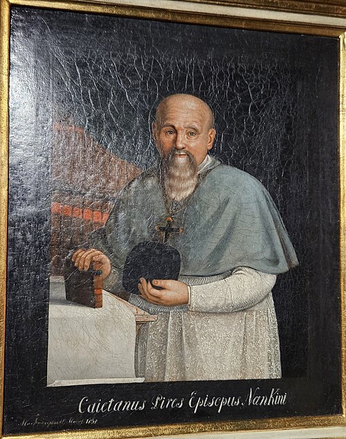 Retrato de D. Caetano Pereira Pires, 1838, 