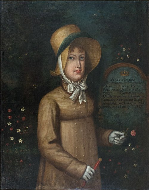 Maria Leopoldina of Austria in Madeira Island, 1817, 