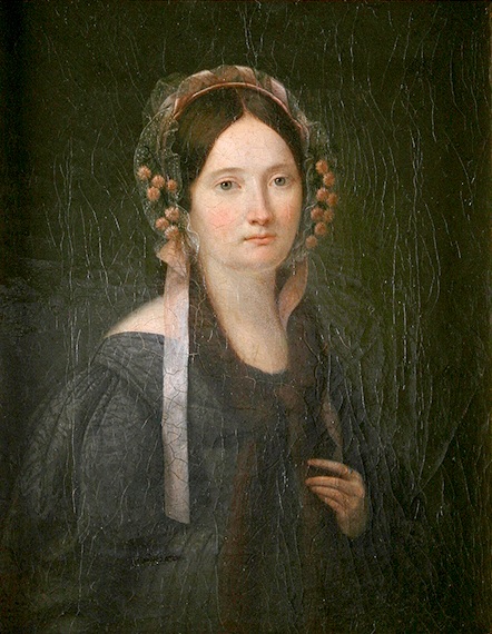 Portret Emilii z Kotkowskich Jakubowskiej, 1838, 