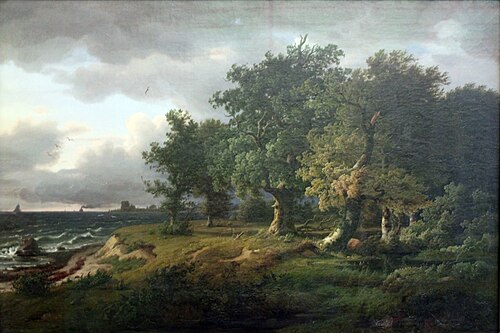 Danish coastline, 1842, 