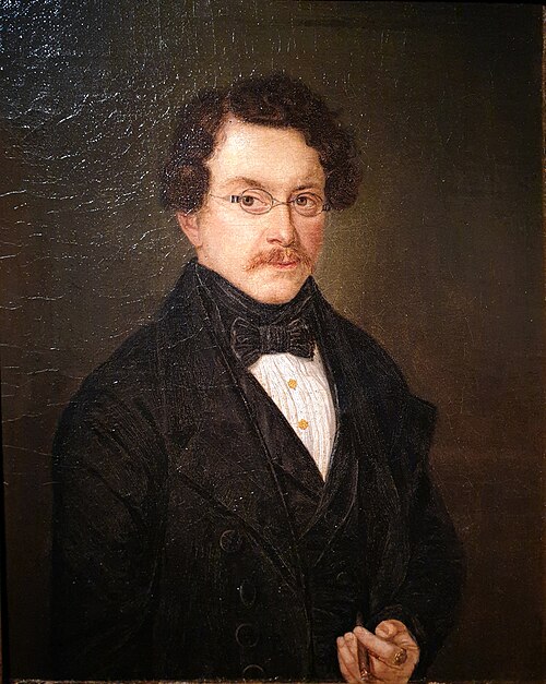Portrait Jacob Dessauer, 1845, 