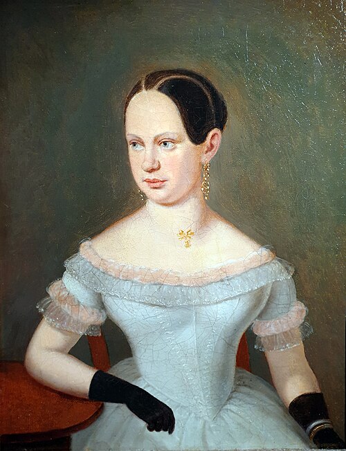 Portrait Philippine Dessauer, 1845, 