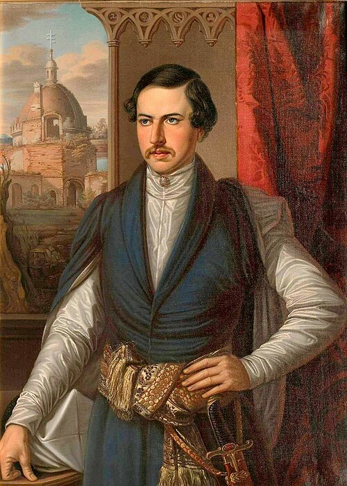 Portret Stanisława Potockiego (1825-1888) w polskim stroju, 1848, 