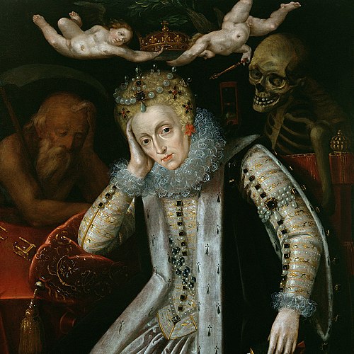 Allegorical Portrait of Elizabeth I, 1610, 