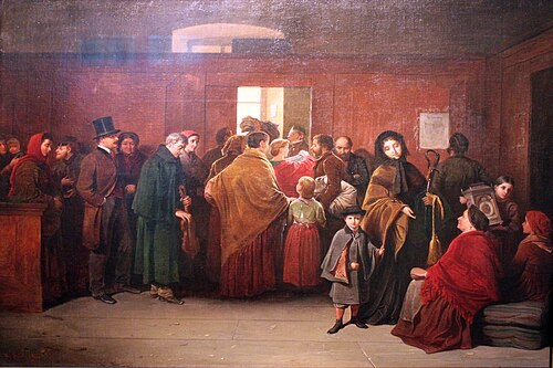 The pawnshop, 1866, 