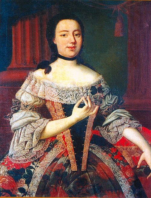 Portrait of Mária Cziráky, 1760, 