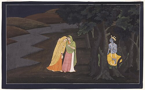 Radha Enters Krishna's Intimate World, 1770, 