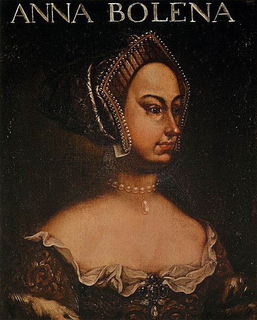 Portrait de Anne Boleyn, 1610, 