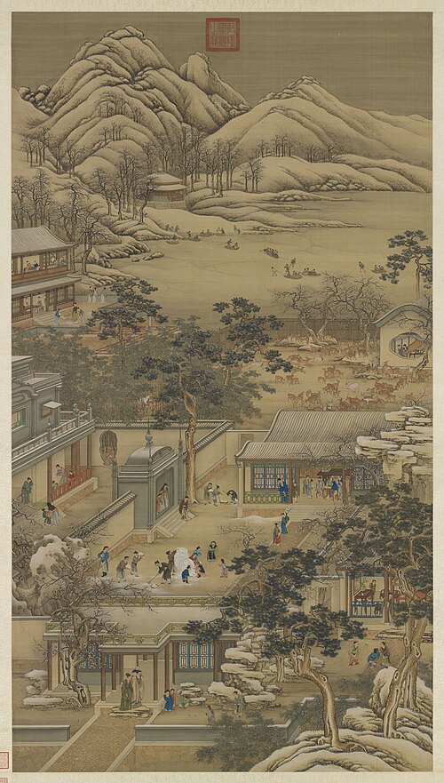 Activities of the Twelve Lunar Months: The Twelfth Month, , 