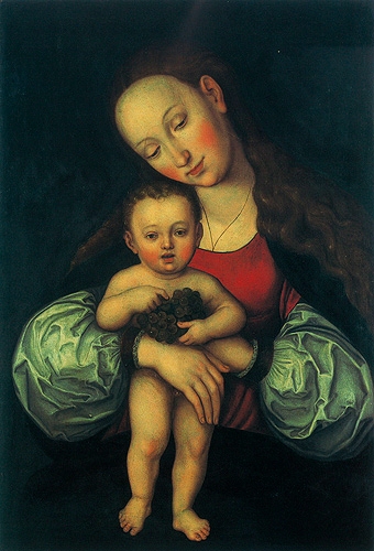 Madonna mit Kind., 1550, 