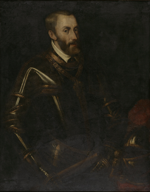 Portrait of Emperor Charles V in armour, 2000, 