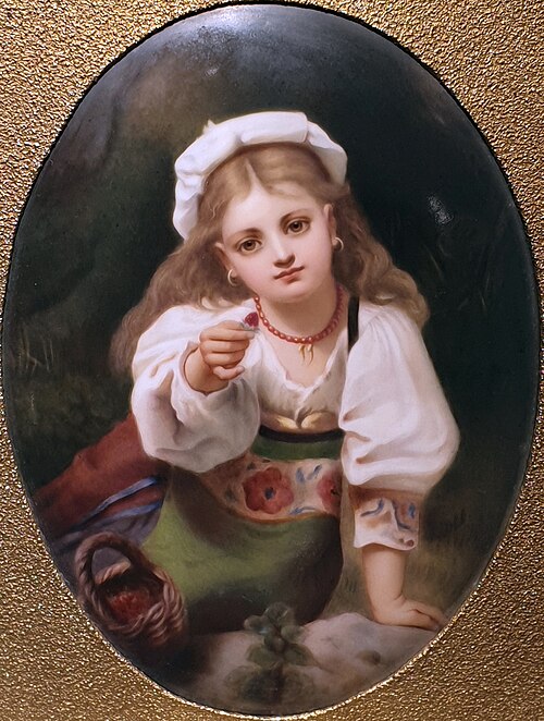 Strawberry girl, 1900, 