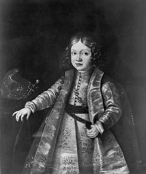 Prince Sigismond Casimir Vasa de Pologne en costume polonais., 1643, 