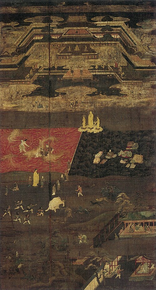 二河白道図, , 